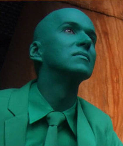 Living Green Man bei einer Abendveranstaltung