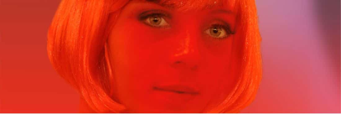Red Living Doll Girl